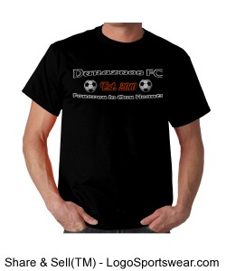 DFC Tribute T-Shirt (Black) Design Zoom